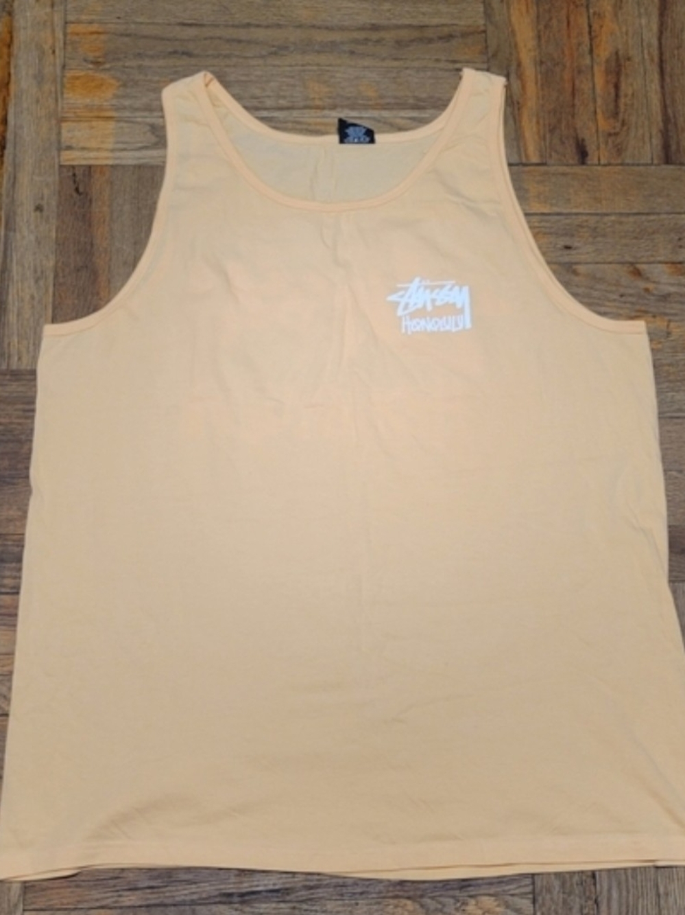 Stüssy Honolulu Tank Top - Peach size XXL